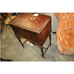 ANTIQUE TELEPHONE TABLE