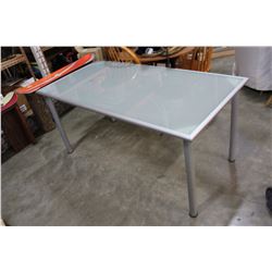 GLASSTOP IKEA DINING TABLE