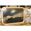 Image 1 : PRESTIGE SOLID WOOD MAPLE FRAMED WALL MIRROR