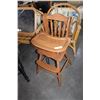 Image 1 : OAK HIGHCHAIR