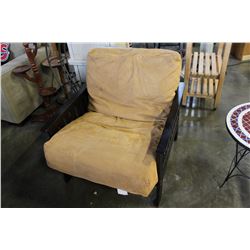 WOOD FRAMED RECLINING CHAIR