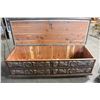 Image 2 : WALNUT LEATHER TOP ROLLING BENCH