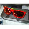 Image 1 : RYDERS HILROY RED GREEN YELLOW, POLARIZED BROWN LENS SUNGLASSES RETAIL $69.99