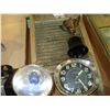 Image 2 : ANTIQUE WASHBOARD BOX CAMERA TROPHY AND CLOCK