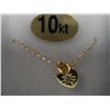 Image 2 : 14KT YELLOW GOLD BABY NECKLACE RETAIL $300.00