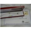 Image 2 : 10 TO 14KT YELLOW GOLD GENUINE GREEN AMETHYST AND WHITE SAPPHIRE BRACELET WITH APPRAISEL $1600.00