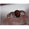 Image 2 : STERLING SILVER GENUINE GEMSTONE RING WITH APPRAISEL $440.00