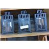 Image 1 : THREE METAL CANDLE LANTERNS
