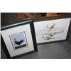Image 1 : PRINT BY GARY PATTERSON AND CHICKEN PRINT BY WARREN KIMBLE