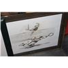 Image 3 : PRINT BY GARY PATTERSON AND CHICKEN PRINT BY WARREN KIMBLE