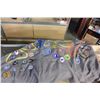 Image 1 : VINTAGE GIRL GUIDE LEADER PONCHO WITH MANY BADGES