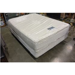 QUEEN SIZE SERTA PERFECT SLEEPER MATTRESS AND BOX