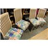 Image 1 : FOUR DESIGNER CHAIRS