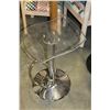 Image 1 : PLASTIC AND METAL GAS LIFT BAR STOOL