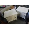 Image 1 : PAIR OF OAK 1 DOOR NIGHTSTANDS