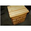 Image 2 : THREE DRAWER NIGHTSTAND
