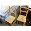 Image 1 : PAIR OF RATTAN CHAIRS