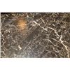 Image 3 : NEW DECORATIVE CARVED MAHOGANY FAUX MARBLE TOP SOFA TABLE