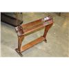 Image 2 : VINTAGE WOOD TROUGH BOOK STAND