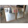 Image 1 : 2 FRAMED WALL MIRRORS