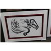Image 1 : LIMITED EDITION PIED FIRST NATIONS PRINT CALL OF THE RAVEN