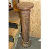 Image 1 : BROWN SOLID MARBLE PILLAR 40" HIGH