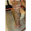 Image 1 : BROWN SOLID MARBLE PILLAR 40" HIGH