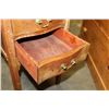 Image 2 : VINTAGE SERPENTINE 2 DRAWER ENDTABLE