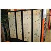 Image 1 : EASTERN FOUR PANEL ROOM DIVIDER AND THREE PANEL DIVIDER