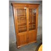 Image 1 : PINE DISPLAY CABINET