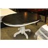 Image 1 : ROUND PAINTED DINING TABLE
