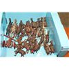 Image 1 : LARGE LOT OF VINTAGE CAST IRON HORSES
