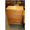 Image 1 : OAK 4 DRAWER DRESSER