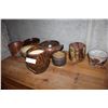 Image 2 : EIGHT DECORATIVE POTTERY PLANT POTS