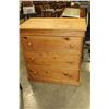 Image 1 : PINE THREE DRAWER DRESSER