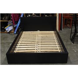 IKEA DOUBLE SIZE BLACK BEDFRAME