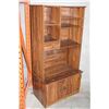 Image 2 : OAK 2 PIECE STORAGE CABINET