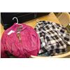 Image 1 : PINK LEATHER JACKET AND OTHER JACKET