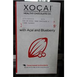 BOX OF XOCAI DARK CHOCOLATE X POWER SQUARES