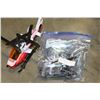 Image 1 : FALCON FLYER HELICOPTER AND TOY HELICOPTER