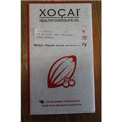 BOX OF XOCAI DARK CHOCOLATE X POWER SQUARES