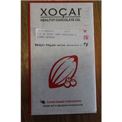 BOX OF XOCAI DARK CHOCOLATE X POWER SQUARES