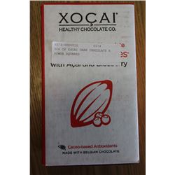 BOX OF XOCAI DARK CHOCOLATE X POWER SQUARES