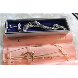 VINTAGE PIERRE CARDIN JEWELLRY AND BRACELET