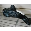Image 1 : NATIVE WHALE CARVING BY GREG WOLF