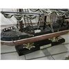 Image 2 : MODEL WHALING SHIP BELL AND SMALL TIN TREASURE CHEST