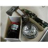 Image 1 : TWO SEARCH LIGHTS AND ARDEX HATCHET