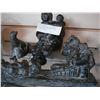 Image 2 : LOT OF WOLF AND OTHER SOAP STONE FIGURES