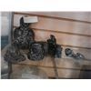Image 1 : LOT OF WOLF AND OTHER SOAP STONE FIGURES