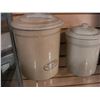 Image 1 : 2 MEDALTA POTTERIES LIDDED CROCKS